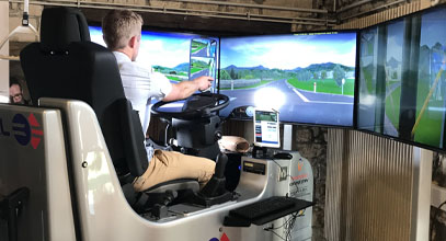 Les technologies de formation AFTRAL, le simulateur de conduite